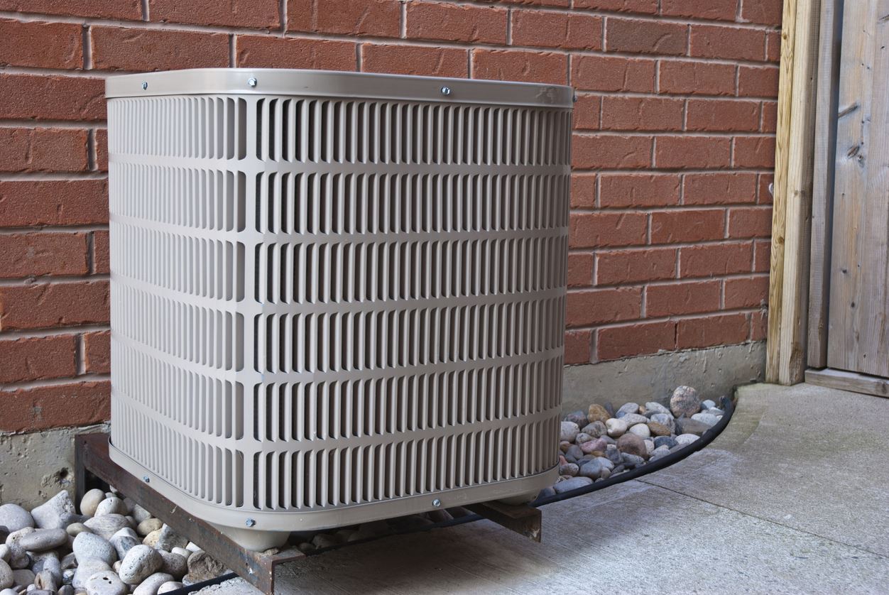 Outside air conditioner.